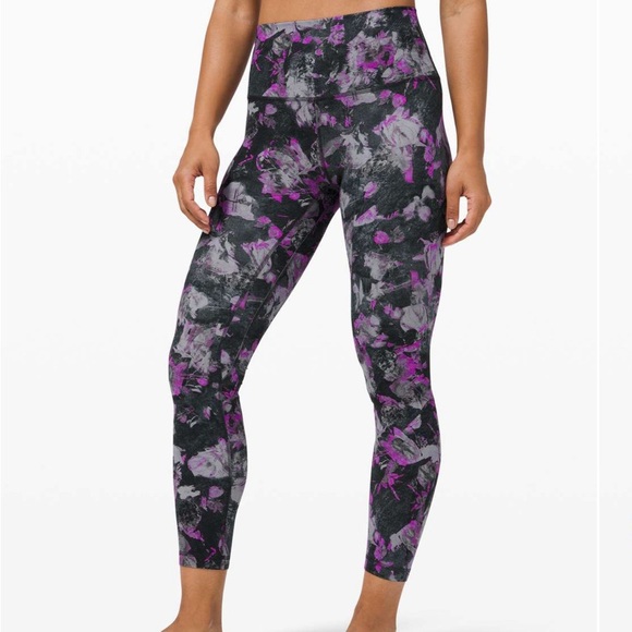 Lululemon Align Pant II 25" Floral Shift Multi 4 - Picture 2 of 7